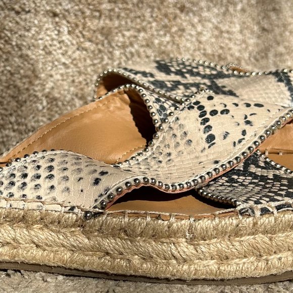 Lord & Taylor Design Lab, Python flip flips, size 9.5-10 - Picture 3 of 4